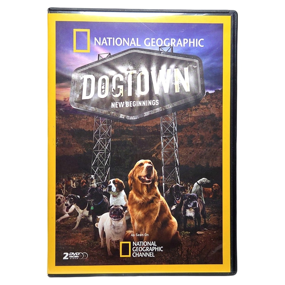 DogTown Beginnings DVD National Geographic 2-Disc Documentary Excellent New